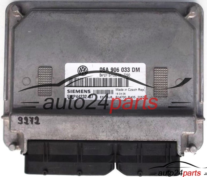 MOTORSTEUERGERÄT ECU STEUERGERÄT SKODA OCTAVIA 1.6 06A 906 033 DM
