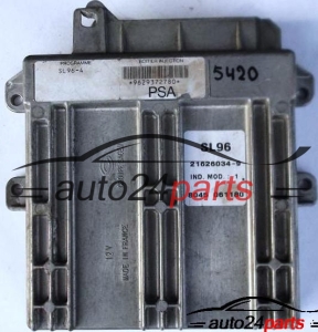 MOTORSTEUERGERÄT ECU STEUERGERAT PEUGEOT 306 1.8 SAGEM SL96-4 21626034-9 9629372780 