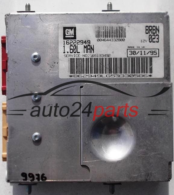 Centralita de motor Alfa Romeo 156 1.6 16222949 93016LMAN BRBN