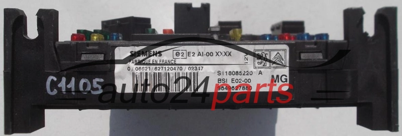CENTRALKA MODUL STEROWNIK KOMFORTU CITROEN PEUGEOT SIEMENS S118085220A