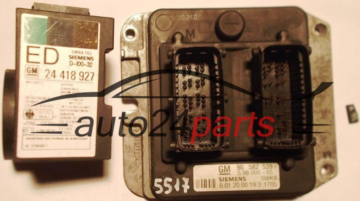 CALCULATEUR MOTEUR OPEL ASTRA ZAFIRA 1.8 X18XE1 SIEMENS 5WK9 1705