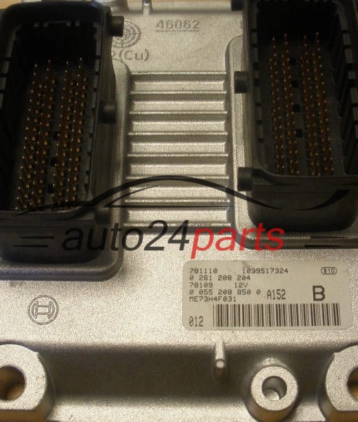 KOMPUTER STEROWNIK SILNIKA FIAT STILO 1.4 16V BOSCH 0 261 208 204,  0 055 208 850 0