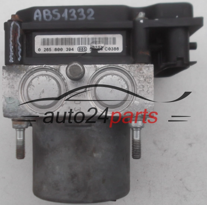 ABS HYDRAULIK-AGGREGAT MIT STEUERGERAET TOYOTA COROLLA VERSO BOSCH 0265231484, 44510-0F010-A, 445100F010A, 0 265 800 394, 0265800394