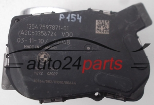 Przepustnica powietrza BMW 3 ER E90 A2C53356724 1354759787101