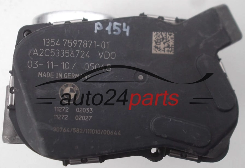Przepustnica powietrza BMW 3 ER E90 A2C53356724 1354759787101