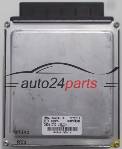 ECU CENTRALITA DE MOTOR  FORD FOCUS 1.8 TDCI Delphi R0411C004D, 2M5A-12A650-PC,  12220510, DUDU