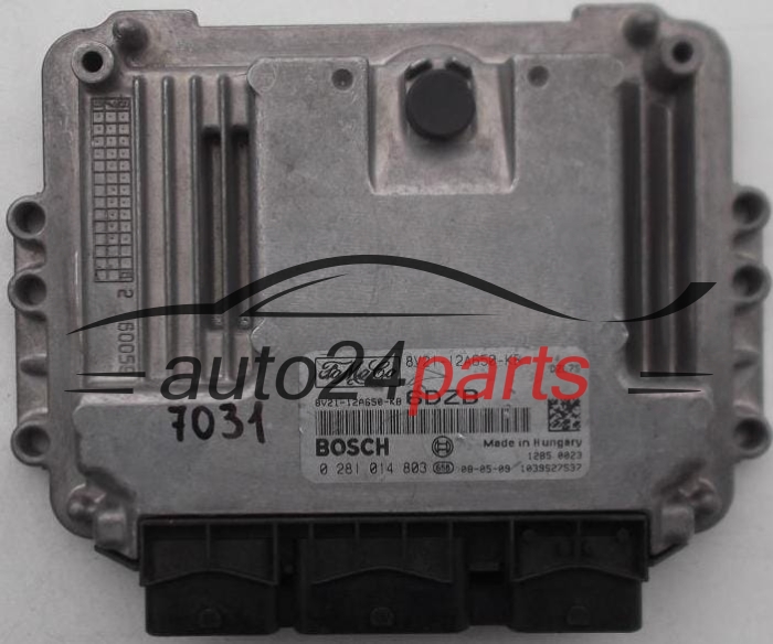 KOMPUTER STEROWNIK SILNIKA FORD FIESTA 1.6 TDCI BOSCH 0 281 014 803, FoMoCo 8V21-12A650-KB