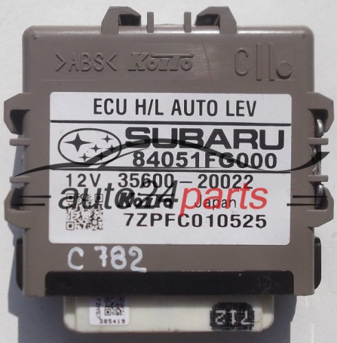 KOMFORTSTEUERGERÄT XENON SUBARU IMPREZA 84051FG000, 35600-20022, 3560020022
