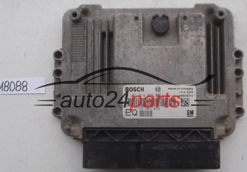 KOMPUTER STEROWNIK SILNIKA OPEL ASTRA ZAFIRA 1.9 CDTI BOSCH 0 281 014 025, 0281014025, GM 55 205 623 EQ, 55205623EQ, 55205623