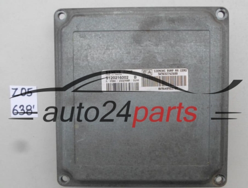 Ecu Caja de cambios automática CITROEN PEUGEOT S120216002B, HW 9640922780, SW 9652762680