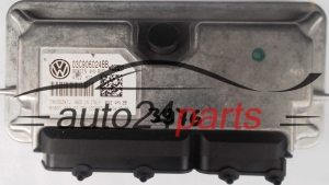 ECU CENTRALITA DE MOTOR VW VOLKSWAGEN CADDY 1.4 03C906024BB, 03C 906 024 BB, BENZIN 4HV BUD, MY2 4HV.BB, 61601.452.07, 6160145207