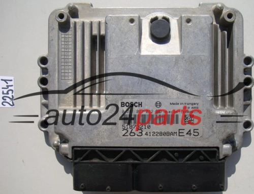 KOMPUTER STEROWNIK SILNIKA FIAT DOBLO 1.6 JTD BOSCH 0 281 017 012, 0281017012, 51873210
