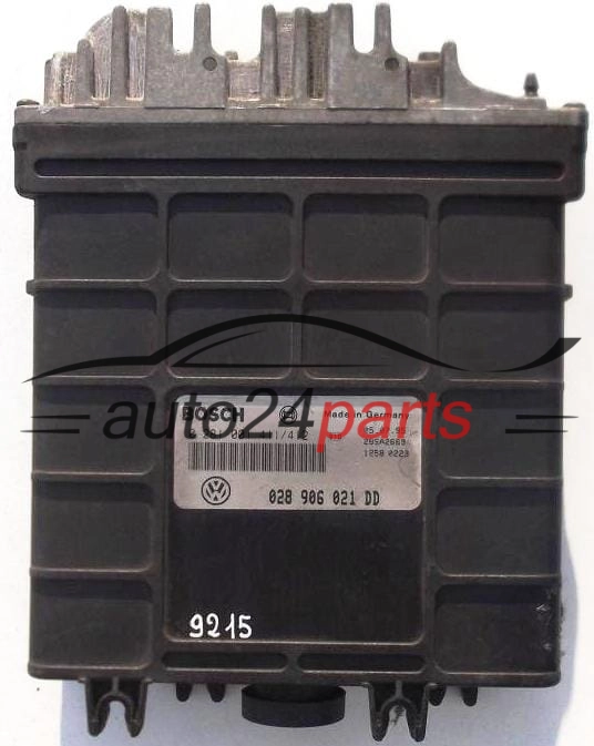 KOMPUTER STEROWNIK SILNIKA VW VOLKSWAGEN PASSAT 1.9TDI, BOSCH 0 281 001 411/412, 0281001411/412, 028 906 021 DD, 028906021DD