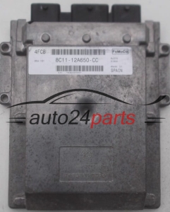MOTORSTEUERGERÄT ECU STEUERGERÄT FORD TRANSIT 2.4 TDCI FoMoCo 8C11-12A650-CC, 8C1112A650CC, 4FCB 