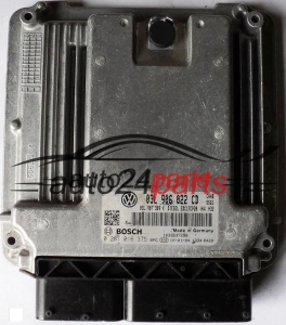 KOMPUTER STEROWNIK SILNIKA VW VOLKSWAGEN T5 2.0 TDI 03L906022CD, 03L 906 022 CD, 03L907309K, 03L 907 309 K, BOSCH 0281016375, 0 281 016 375, DIESEL EDC17CP20 CAAB 5561 1039S37298 - 