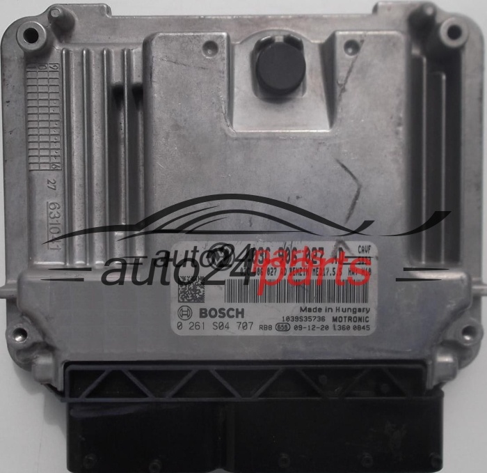 MOTORSTEUERGERÄT ECU STEUERGERÄT SEAT IBIZA CUPRA 1.4 TSI 03C906027AD, BOSCH 0261S04707