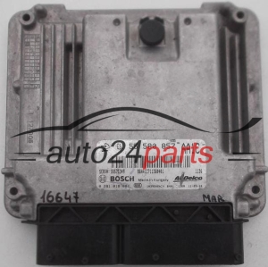 MOTORSTEUERGERÄT ECU STEUERGERAT OPEL INSIGNIA 2.0 CDTI BOSCH 0 281 018 081, 0281018081, 55 580 857, 55580857