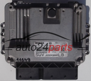 CENTRALITA DE MOTOR FIAT SUZUKI 1.9 JTD BOSCH 0 281 012 992, 0281012992, 55204652