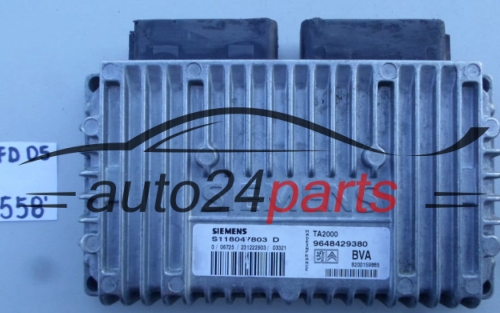 Ecu Caja de cambios automática PEUGEOT 406 2.0 HDI SIEMENS S118047803D, S118047803 D, 9648429380