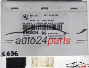 CONFORT MODULE EINPARKHILFE PDC BMW E90, E91, BOSCH 0 263 004 186, 0263004186, 6002JC0630, 66.21-6 982 390, 66216982390 