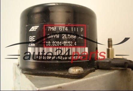 POMPE HYDRAULIQUE ET CALCULATEUR d'ABS FORD SEAT VOLKSWAGEN  ATE 10.0204-0152.4
