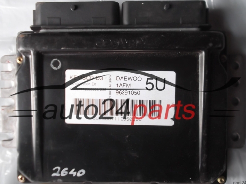 ECU CENTRALITA DE MOTOR DEAWOO CHEVROLET MATIZ S010012001 E0 KEMSCO D3 1AFM 96291050 5U 