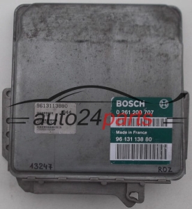 MOTORSTEUERGERÄT ECU STEUERGERAT PEUGEOT  CITROEN BOSCH 0 261 200 707, 0261200707, 96 131 138 80, 9613113880