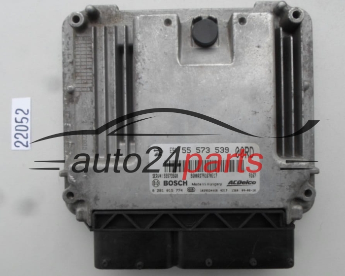 KOMPUTER STEROWNIK SILNIKA OPEL INSIGNIA 2.0 CDTI BOSCH 0 281 015 774, 0281015774, ACDelco 55 573 539, 55573539, 55573560