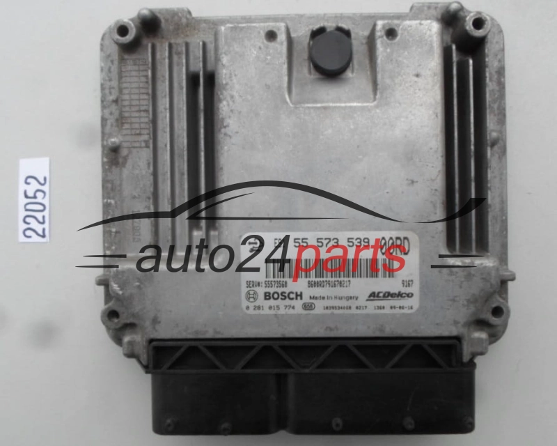 KOMPUTER STEROWNIK SILNIKA OPEL INSIGNIA 2.0 CDTI BOSCH 0 281 015 774, 0281015774, ACDelco 55 573 539, 55573539, 55573560