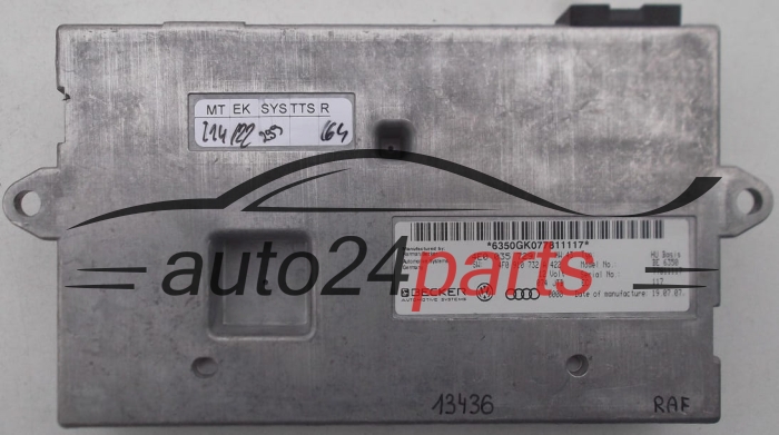 Sterownik modul interface mmi bluetooth AUDI A4 A6 A8 BECKER 4E0 035 729,  4F0 910 732 A