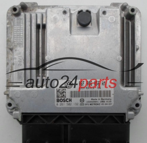 Calculateur Moteur VOLKSWAGEN PASSAT 2.0 FSI BOSCH 0 261 S02 132,  06F 906 056 AM