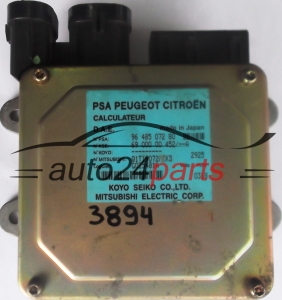 CALCULATEUR DE DIRECTION  ASSISTEE CITROEN C3 CALCULATEUR PSA 9648507280, 96 485 072 80, Q1T19072MEKD, G025481A