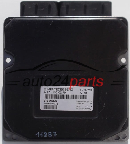 MOTORSTEUERGERÄT ECU STEUERGERÄT  MERCEDES W211 SIEMENS 5WK90490 (2)