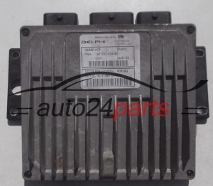 CALCULATEUR MOTEUR CITROEN C3 1.4 HDI Delphi R0411C001H PSA 96 500 434 80, 9650043480 