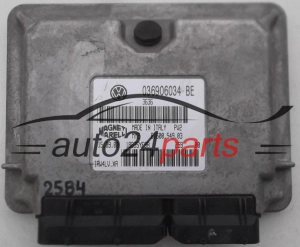 ECU CENTRALITA DE MOTOR VW VOLKSWAGEN POLO 1.4 036906034BE, 036 906 034 BE, IAW 4LV.XA, IAW4LVXA, 61600.549.03, 6160054903