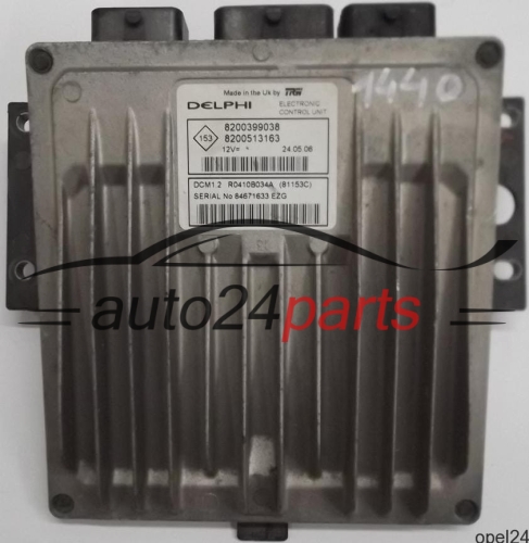 MOTORSTEUERGERÄT ECU STEUERGERÄT RENAULT MODUS NISSAN MICRA