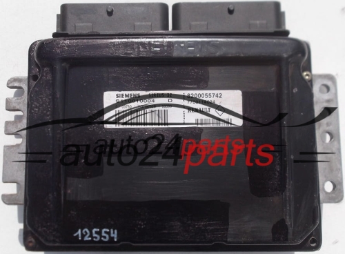 CALCULATEUR MOTEUR RENAULT MEGANE SCENIC 1.6 SIEMENS S110010004D, 8200055742
