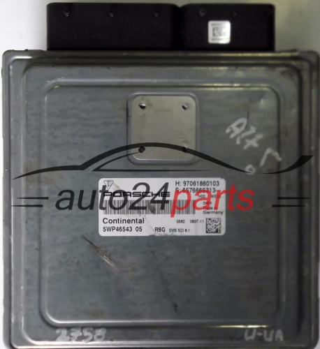 KOMPUTER STEROWNIK SILNIKA PORSCHE 97061860103 6576665313 CONTINENTAL 5WP46543 05 5WP4654305 - 