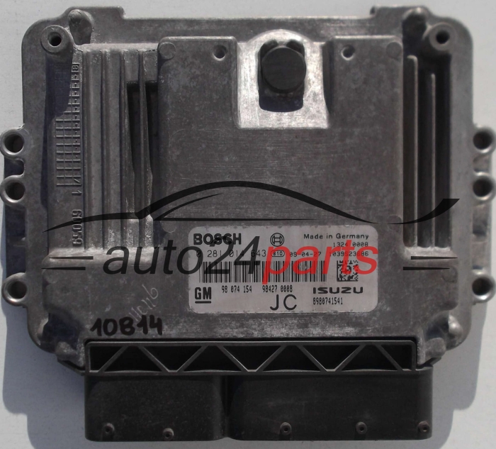 KOMPUTER STEROWNIK SILNIKA OPEL ASTRA 1.7 CDTI Z17DTH BOSCH 0 281 014 643
