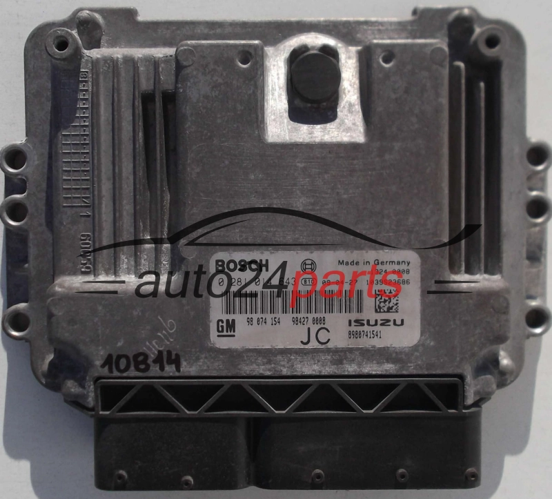 KOMPUTER STEROWNIK SILNIKA OPEL ASTRA 1.7 CDTI Z17DTH BOSCH 0 281 014 643
