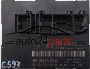 KOMFORTSTEUERGERÄT AUDI A3, 8P0 959 433 B, 8P0959433B, 5DK00858345 