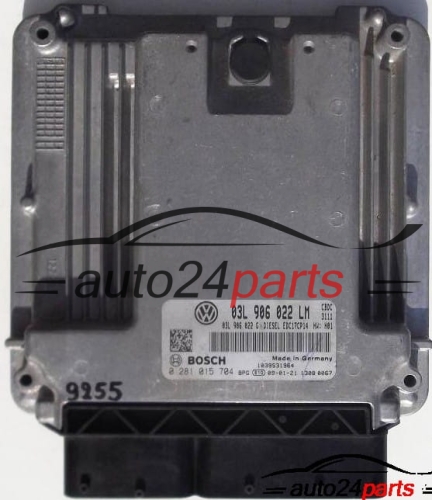 CALCULATEUR MOTEUR VW VOLKSWAGEN GOLF PLUS II, BOSCH 0 281 015 704