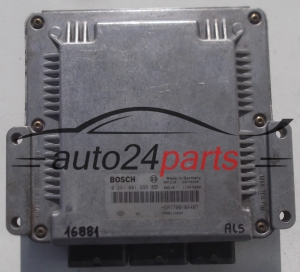 MOTORSTEUERGERÄT ECU STEUERGERAT RENAULT ESPACE 2.2 DCI BOSCH 0 281 001 999, 0281001999, HOM7700104407, 7700104407, 7700114854