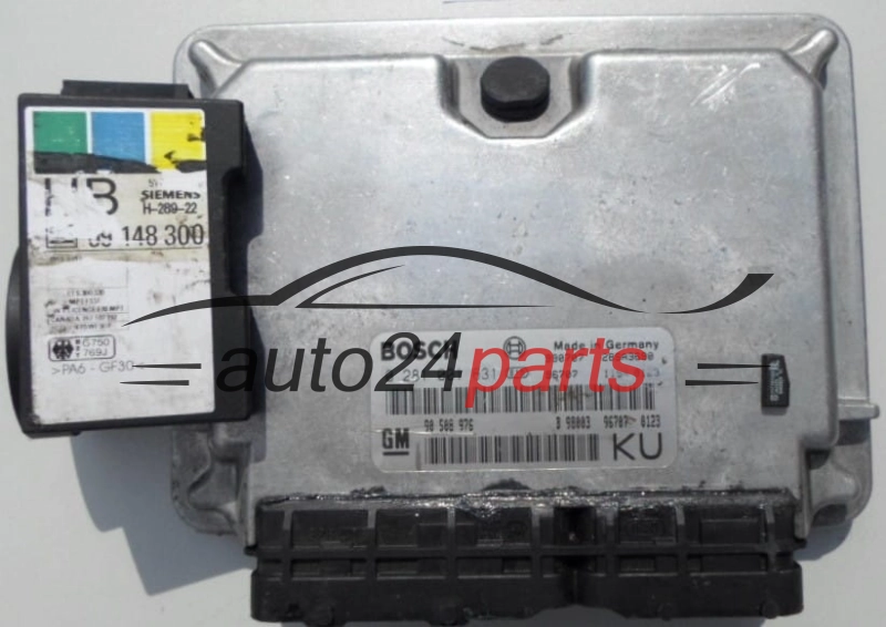 Calculateur Moteur OPEL ASTRA VECTRA ZAFIRA 2.0 DTI BOSCH 0 281 001 631, 90 508 976 KU