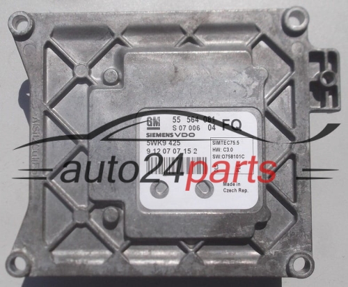 MOTORSTEUERGERÄT ECU STEUERGERÄT  OPEL ASTRA ZAFIRA 1.6 Z16XER 1.8 Z18XER SIEMENS VDO 5WK9 425,  GM 55 564 081 FQ