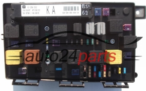CAJA ELECTRICA DE FUSIBLES Y RELES OPEL ASTRA H ZAFIRA B GM 13 250 232 KA, 13250232 KA, HELLA 5DK 009 464-30, 5DK009464-30, 5DK00946430
