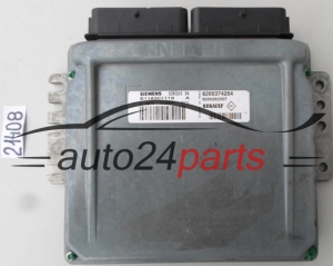 KOMPUTER STEROWNIK SILNIKA RENAULT CLIO 1.2 SIEMENS S118301118 A, S118301118A, 8200374254, 8200282007