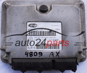 ECU CENTRALITA DE MOTOR FIAT SEICENTO 600 1.1 51793106, IAW4AFM9, IAW4AF.M9, IAW 4AF.M9/HW204/1922-27L, 6160062707, 61600.627.07