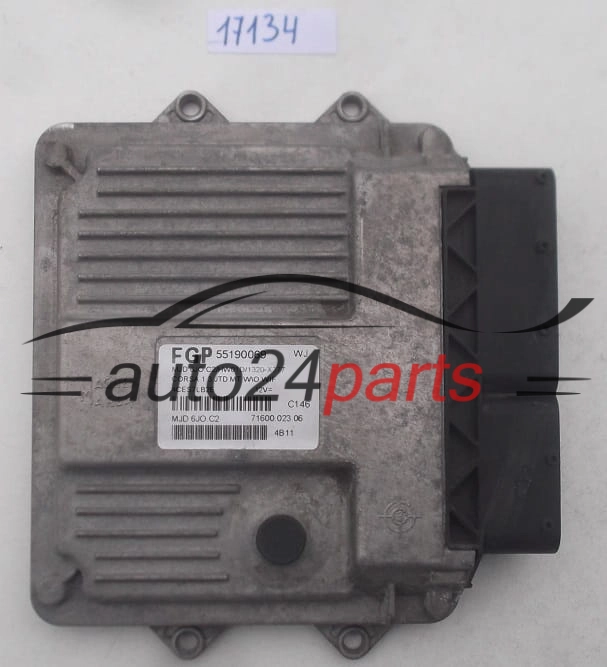FGP 55190069 WJ Sterownik silnika Opel Corsa C 1.3 CDTI Z13DT Y13DT Magneti Marelli MJD6JO.C2