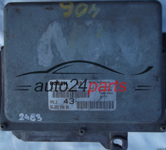 calculateur moteur pour peugeot 406 2.0